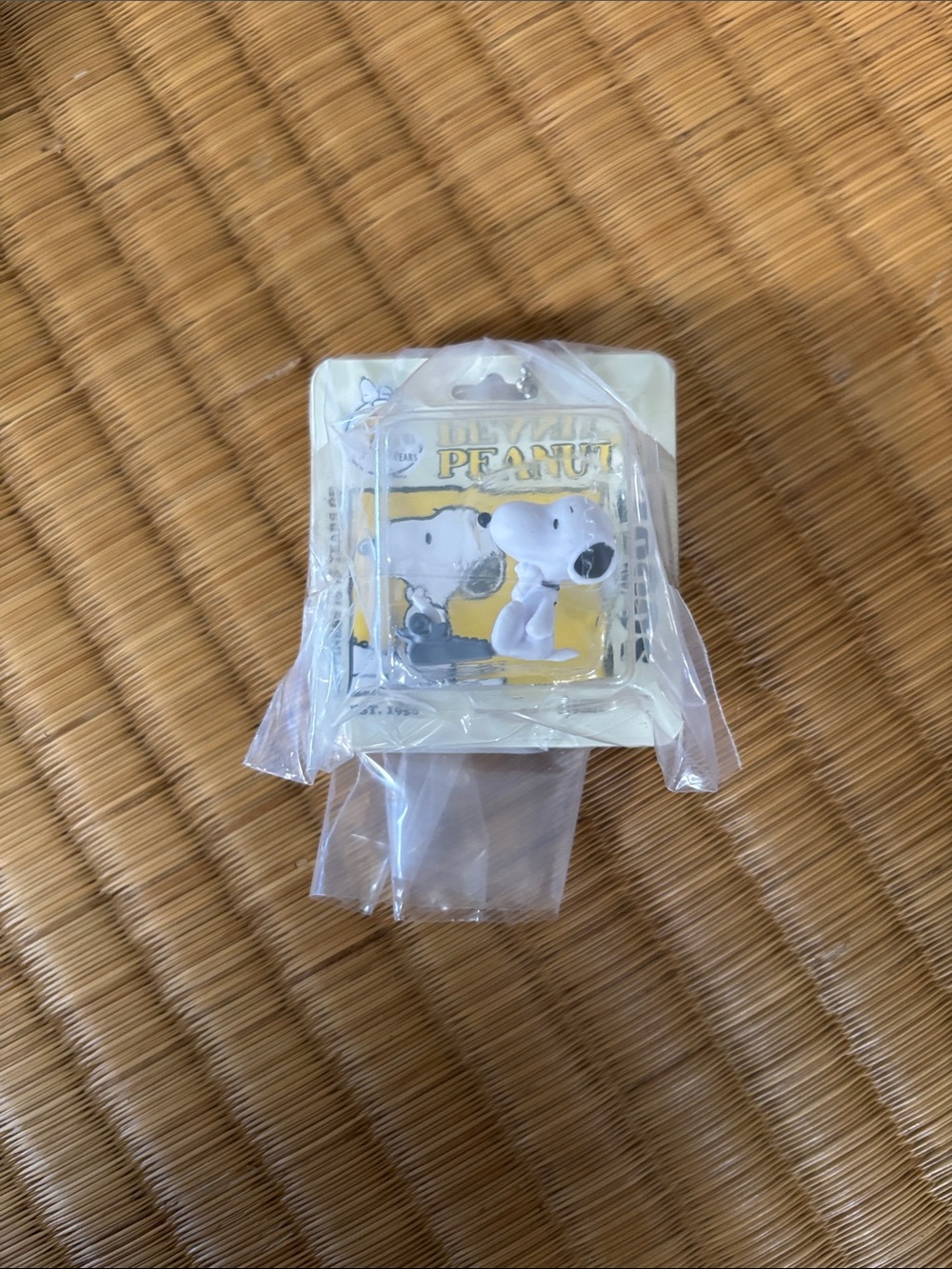 Peanuts Snoopy 75th Anniversary Phone Charm Keychain 2000’s